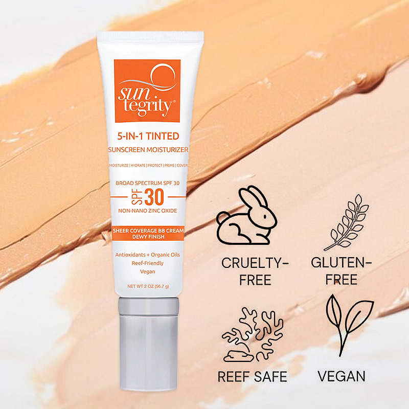 五合一光感絲絨裸肌霜