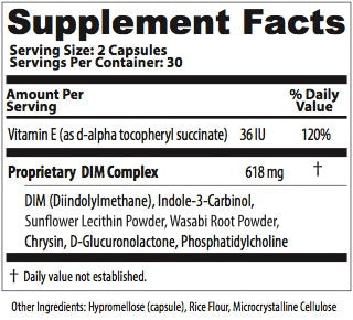 estro block pro supplement facts