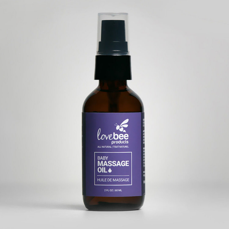 Lovebee Baby Massage Oil e1614180372514
