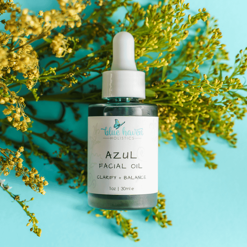 blue haven azul clarifying face oil 1