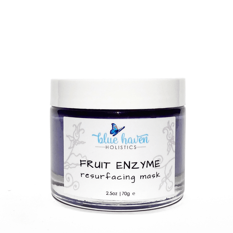 blue haven fruit enzyme resurfacing face mask e1679282111237