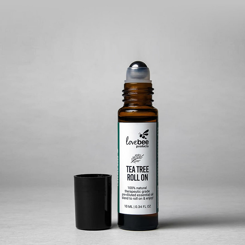 Lovebee Essential Oil Roll Ons Tea Tree 10ml 1080
