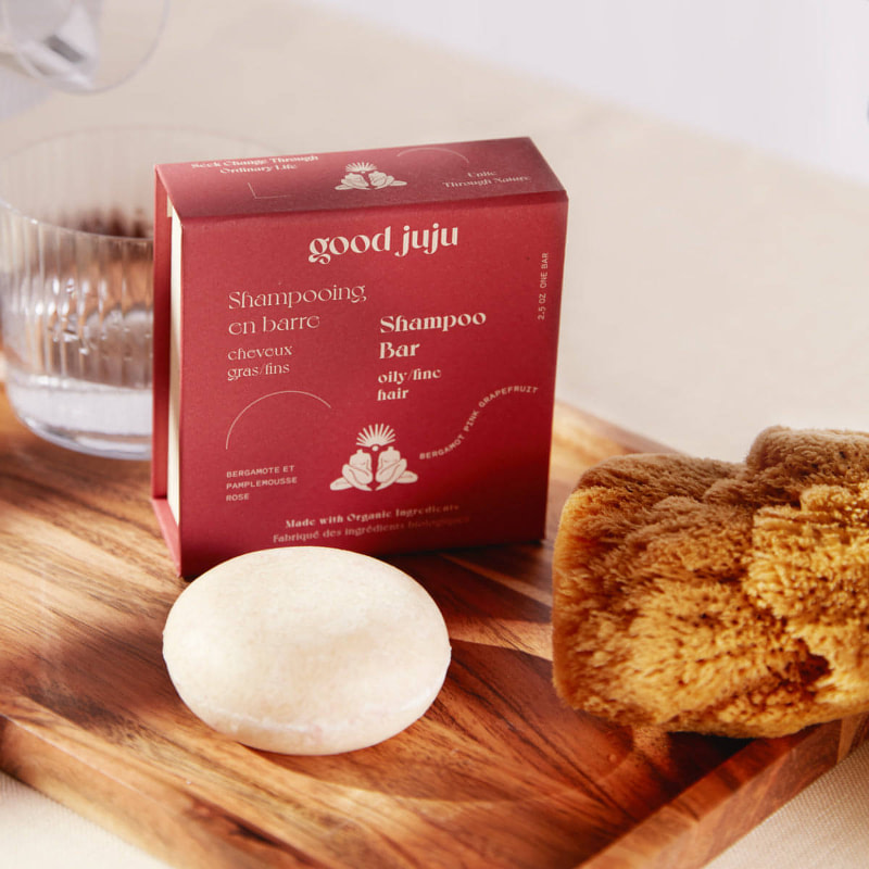 Good Juju Oily Fine Hair Shampoo Bar 2