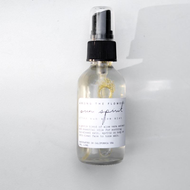 among the flowers SUN SPIRIT after sun aloe mist toner