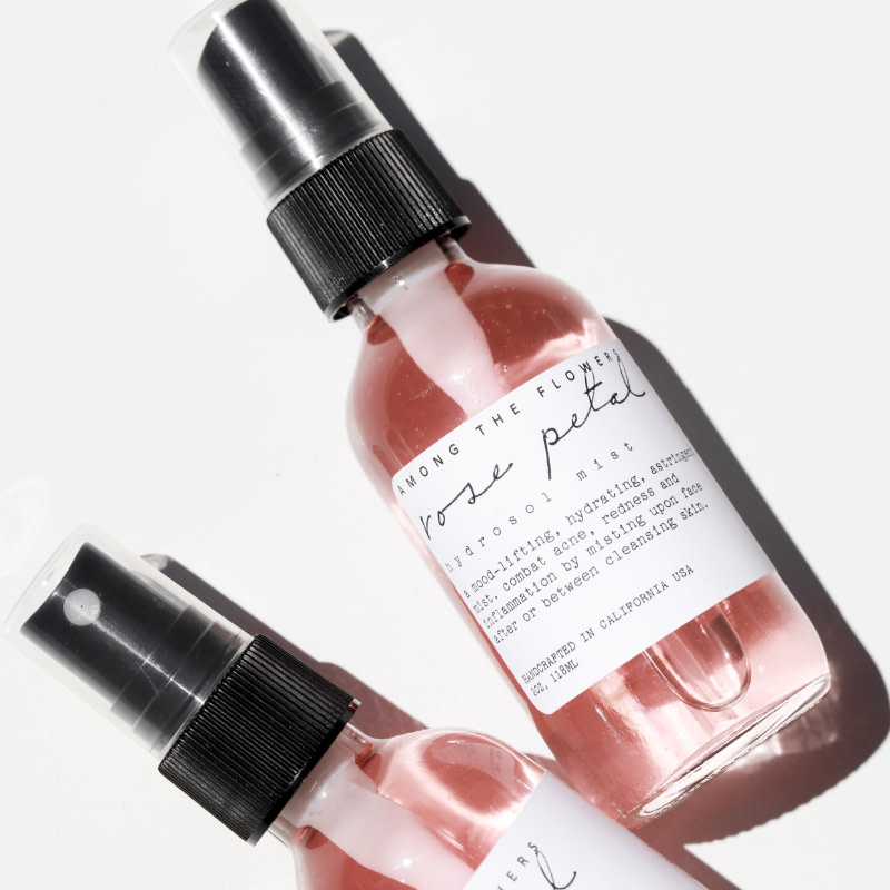 Among the flowers Rose Petal Hydration Mist 1