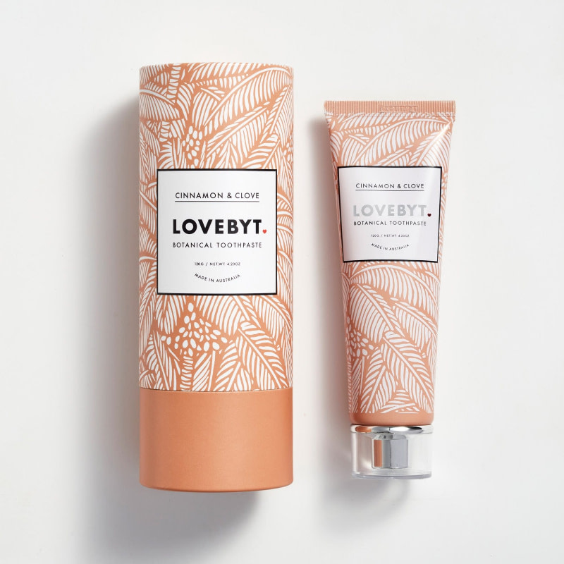 Lovebyt cinnamon and clove toothpaste 1