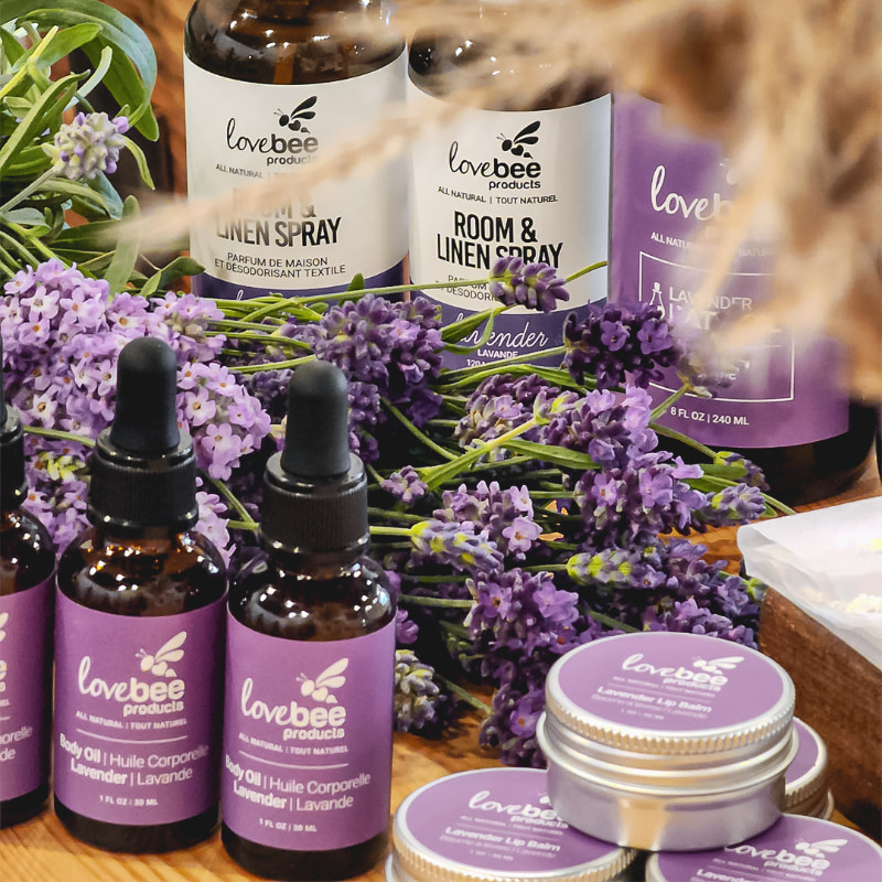 lovebee-lavender body oil lovebee lavender body oil