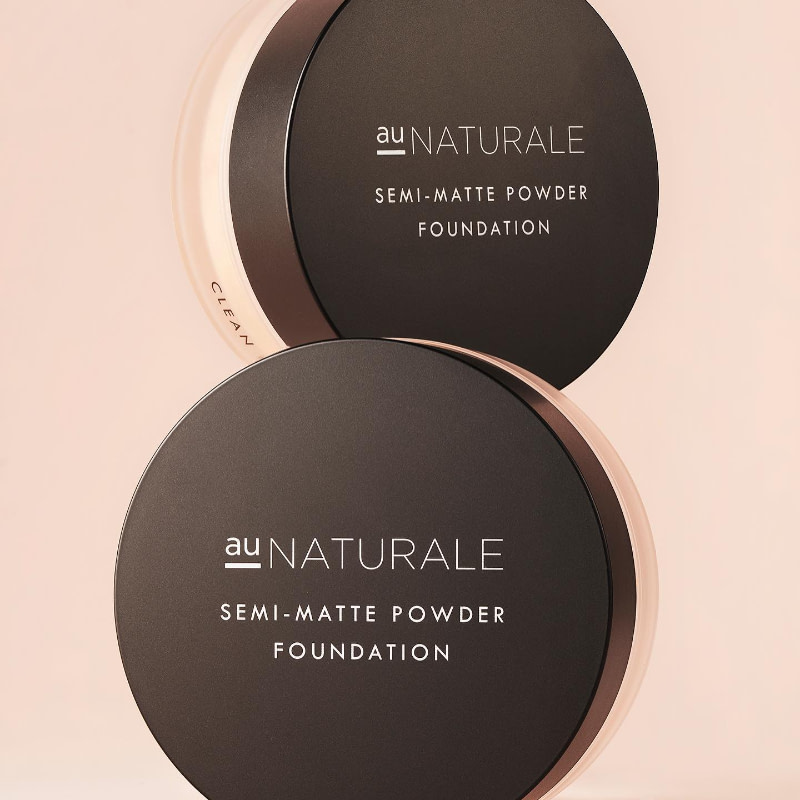 au naturale semi matte powder foundation 1