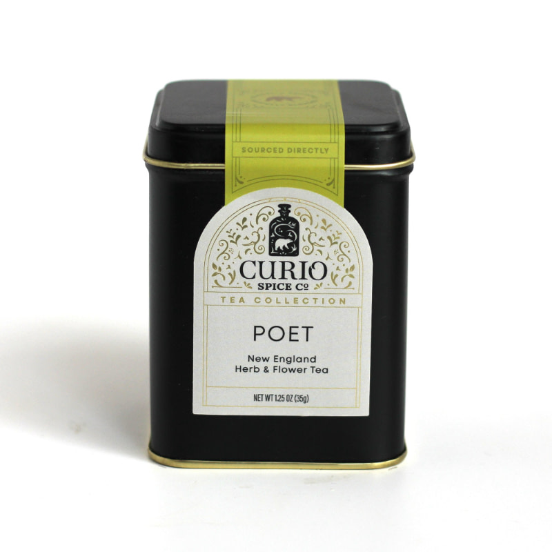curio spice co poet herbal tea