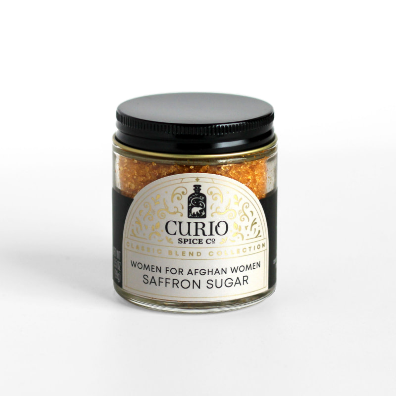 curio spice co saffron sugar