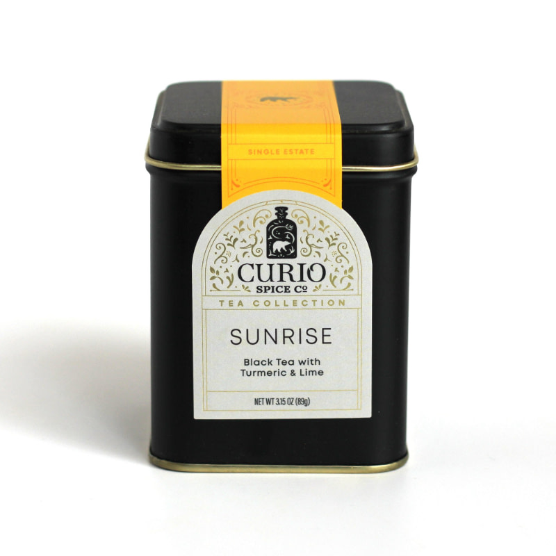 curio spice co sunrise black tea