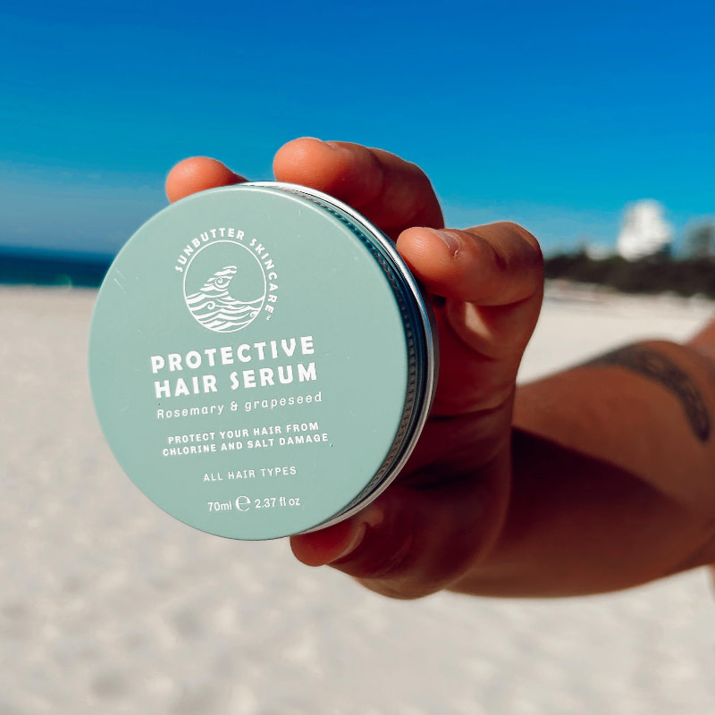 Sunbutter protective rosemary hair serum 2