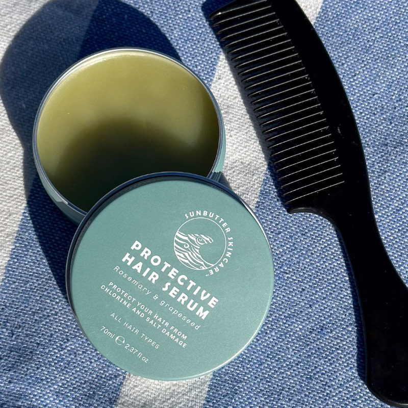 Sunbutter protective rosemary hair serum 3