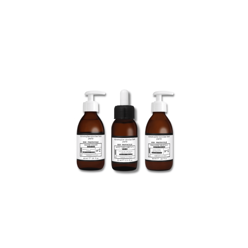 Christophe Nicolas Biot Oily Scalp Routine