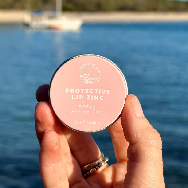 Sunbutter Spf15 Protective Lip Zinc Protea Tint 2