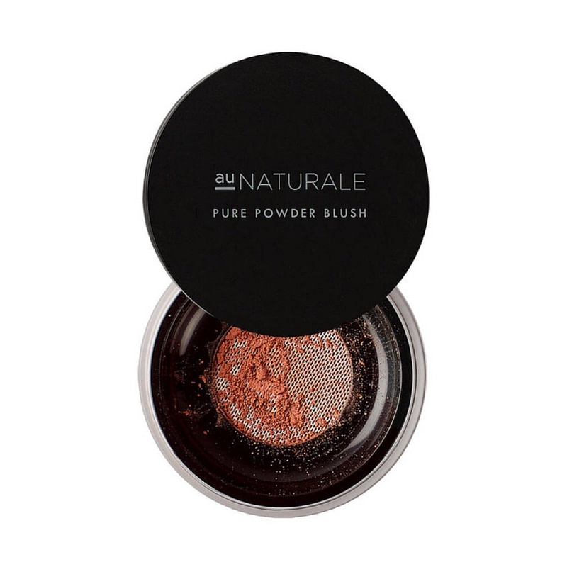 au naturale pure powder blush - chili