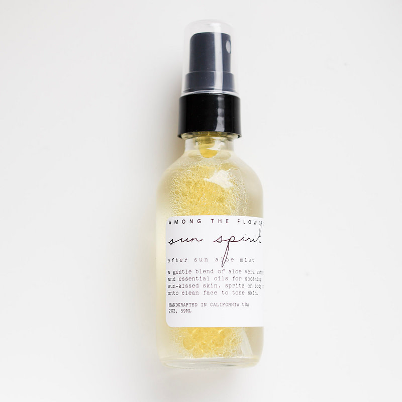 Among the flower sun spirit after sun aloe mist toner